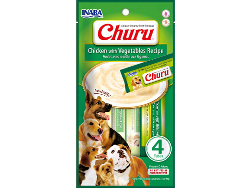 Churu Dog Pollo Con Vegetales 56 g