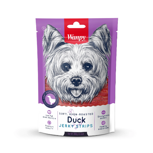 Wanpy Duck Jerky Strips 100 g