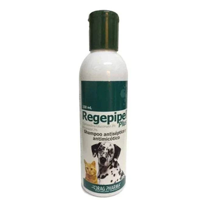 Regepipel Plus Shampoo para perros y gatos Dragpharma 150 ml