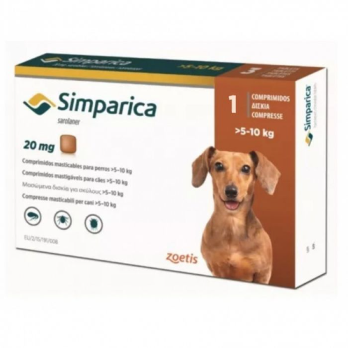 Simparica 5 - 10 kg 1 Comprimido