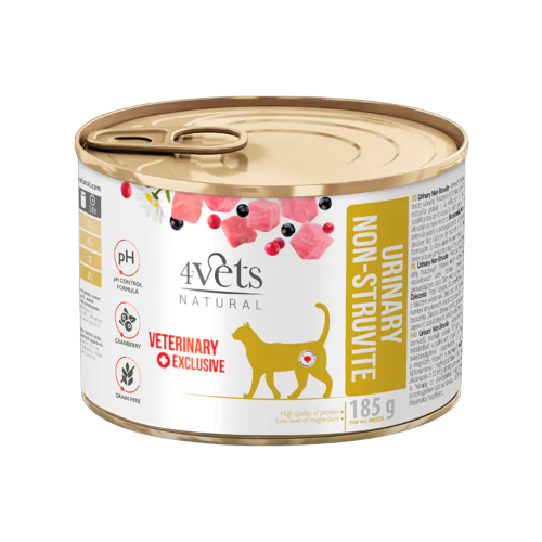 Alimento Humedo 4Vets Urinary Non-Struvite 185 g