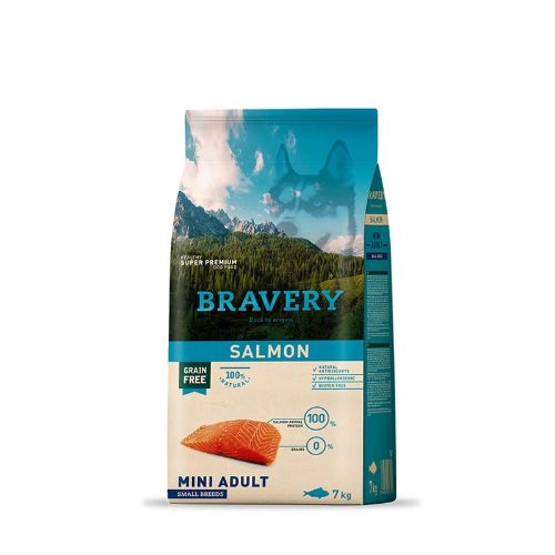 Bravery Salmon Mini Adult 7 Kg