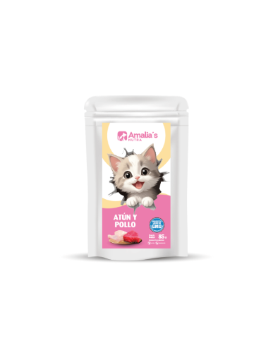 Amalia's Nutra Húmedo Pouch Atun y Pollo 100 g