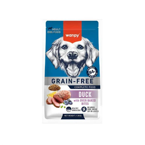 Alimento Para Perro Wanpy Adult Duck Grain Free 1.5 g