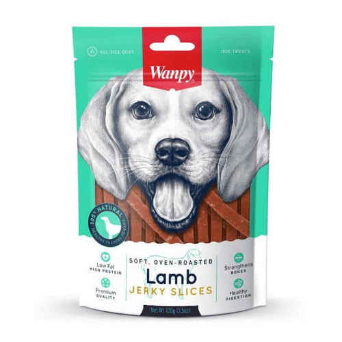 Wanpy Lamb Jerky Slices 100 g