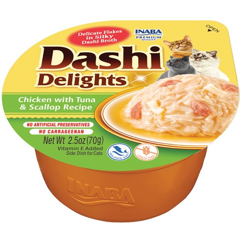 Dashi Delights Chicken with Tuna 70g