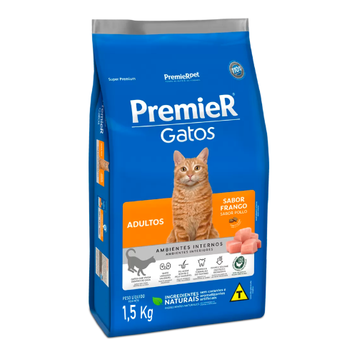 Alimento PremieR Gatos Adultos Pollo 7.5 kg