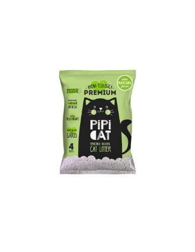 Arena Sanitaria Pipi Cat 4 Kg Aroma Manazana