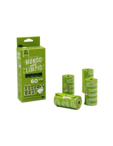 Poopa Bag Bolsas Biodegradables 4 Rollos