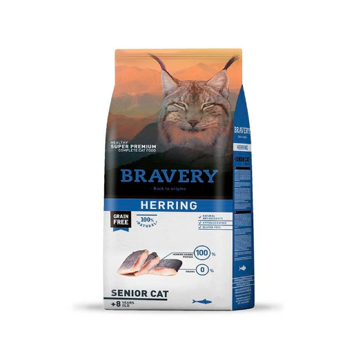 Bravery Senior Cat Herring 2 kg