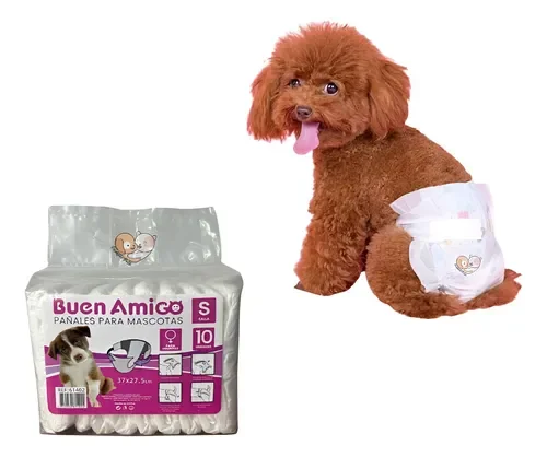 Pañales para Mascotas Buen Amigo talla M
