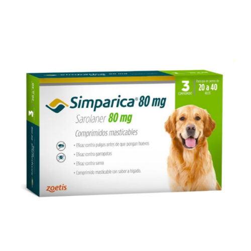 Simparica 20 -40 kg 3 Comprimidos