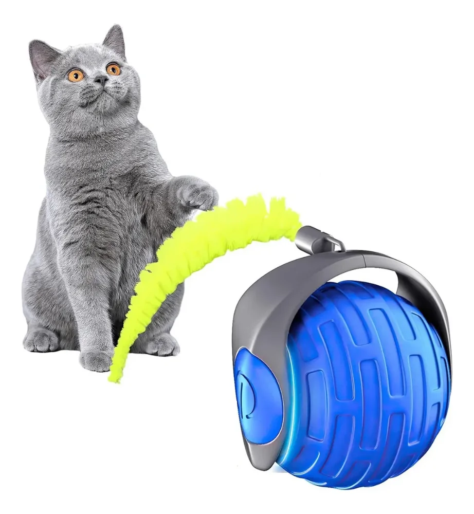 Pelota Electrica Juguete Interactivo para Gatos
