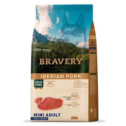 Bravery Iberian Pork Mini Adult Small Breeds 2 Kg