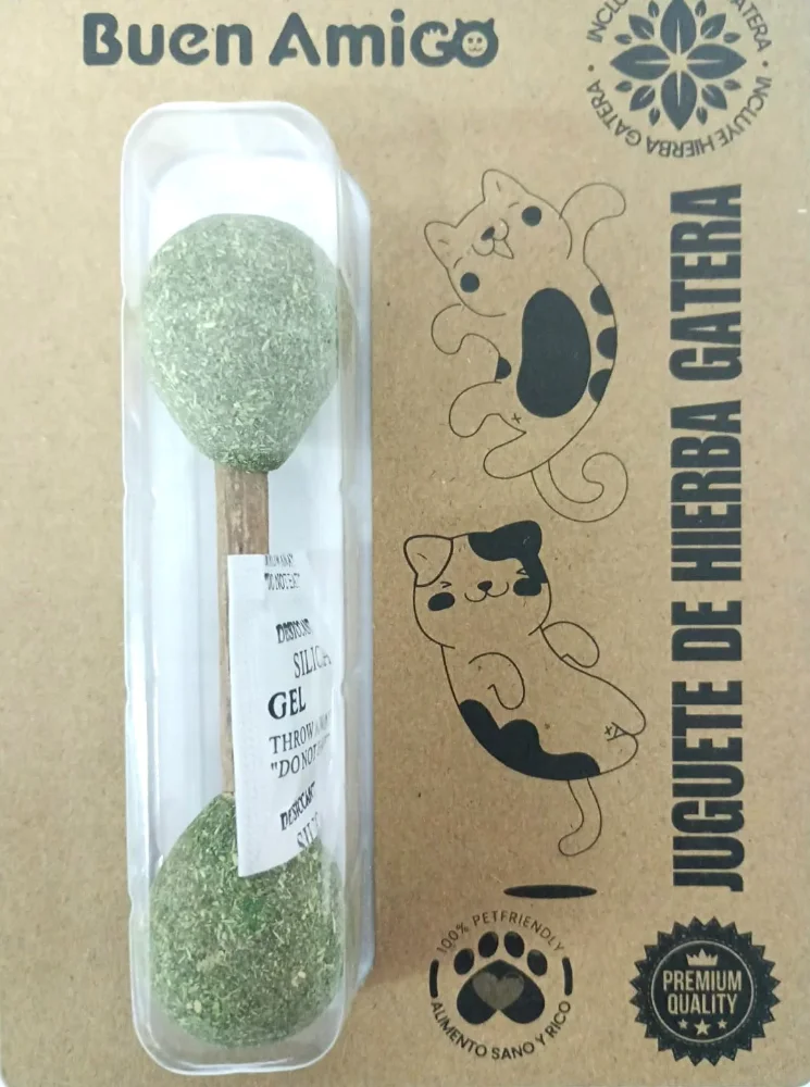 Juguete de Hierba Gatera para Gatos