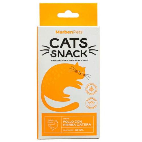 Cats Snack Rellena Pollo con Hierba Gatera 80 g