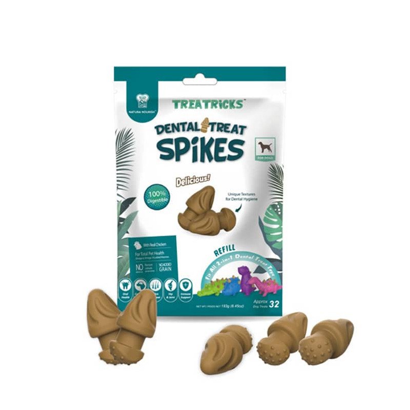 Dental Treat Spike Pollo 170 g – Snack para Perros