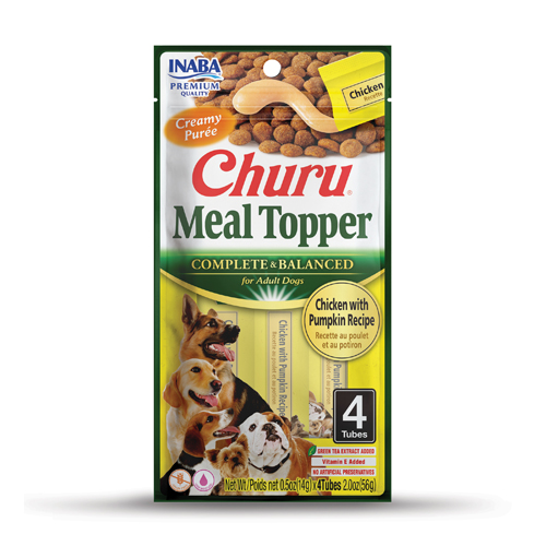 Churu Meal Topper Chicken with Pumpkin Dog