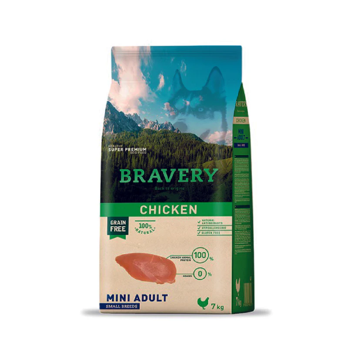 Bravery Chicken Mini Adult Small Breeds 7 Kg