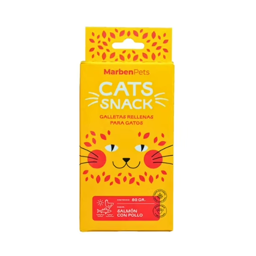 Cats Snack Rellena Salmon con Pollo 80 g