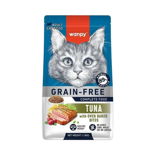 Alimento Seco Para Gatos Wanpy Atun Adulto  Grain Free 1.5 kg