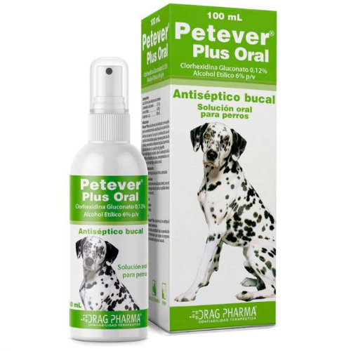 Petever Plus Antiséptico Bucal Solución Oral Para Perros 100 Ml