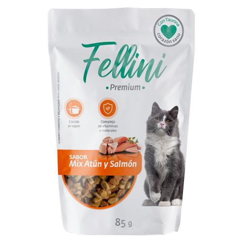 Fellini Mix Atún Y Salmon 85 g