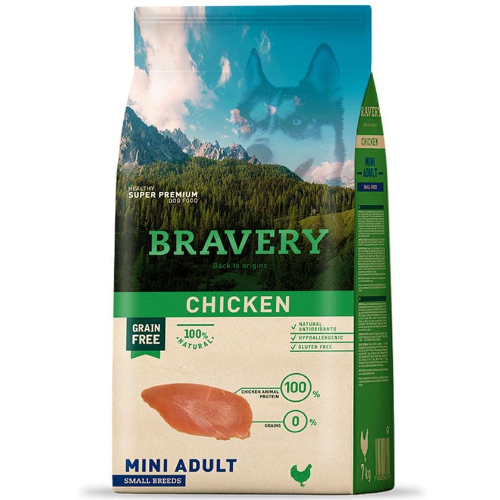 Bravery Chicken Mini Adult Small Breeds 2 kg