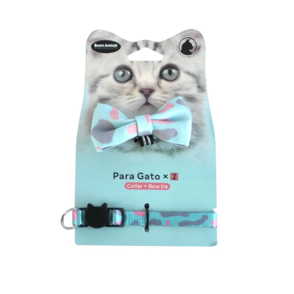 Collar con Pañuelo y Corbatin mas Correa de Gato