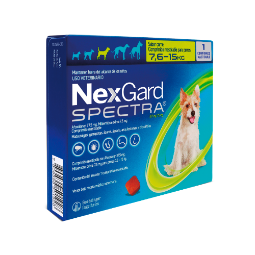 Nexgard Spectra 7.6 - 15 Kg 1 Comprimido