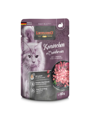 Leonardo Pouch Conejo y Arandano 85 g