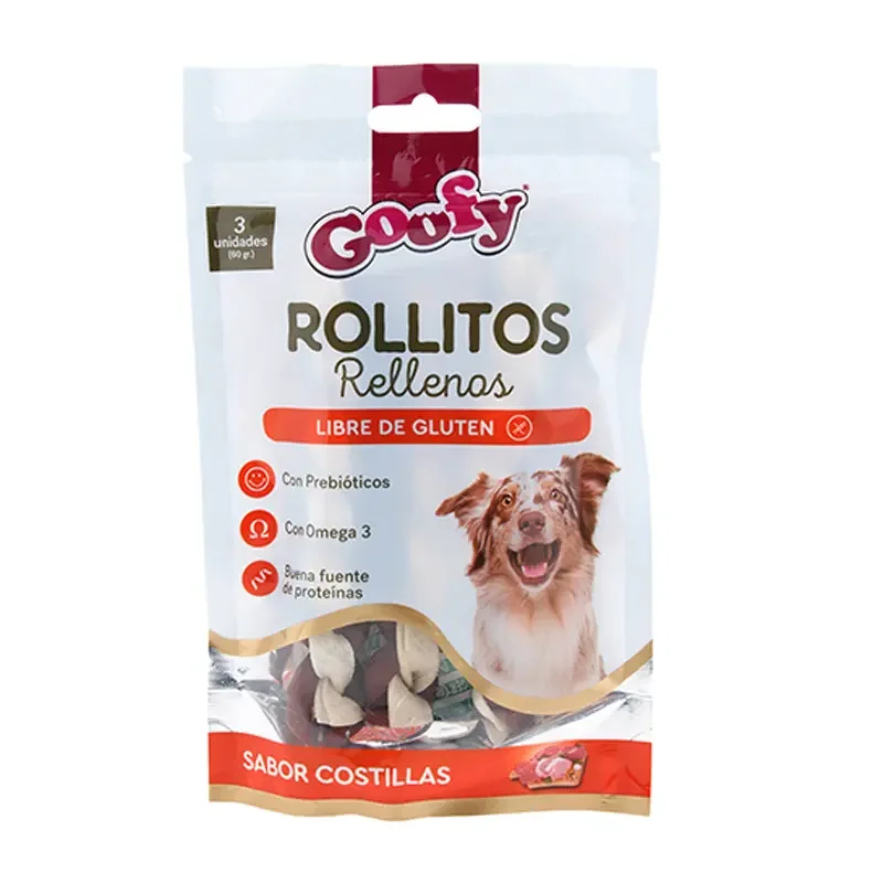 Goofy Rollitos Rellenos (Sin gluten) 60g 3uni
