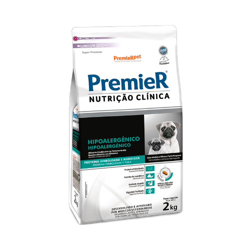 Alimento Premier Nutrición Clínica Hipoalegénico Perros Pequeños 2 kg