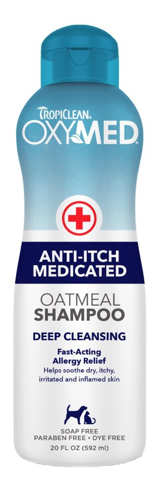 Shampoo Oxymed Anti Picazón Para Perros Y Gatos 592 Ml Fragancia Neutro