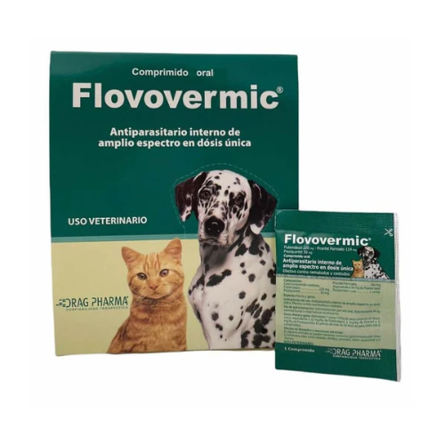 Flovovermic Antiparasitario Hasta 10Kg