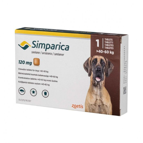 Simparica 40 - 60 kg 1 Comprimido