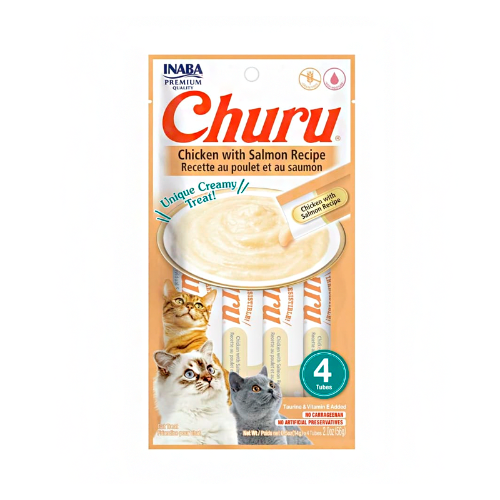 Churu Pollo Con Salmon 56 Grs
