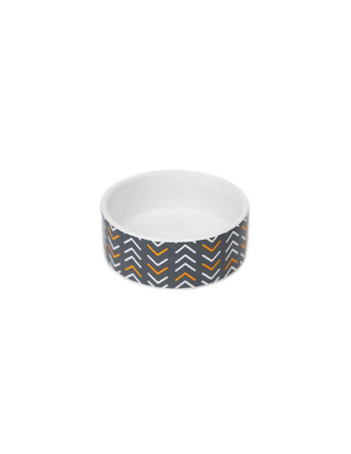 Plato Cerámica BRNX Minimalista Negro Talla S