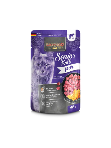 Leonardo Pouch Senior Ternera y Calabaza 85 g