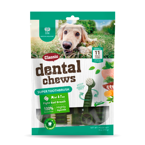 Dental Chews Super Toothbrush Mint