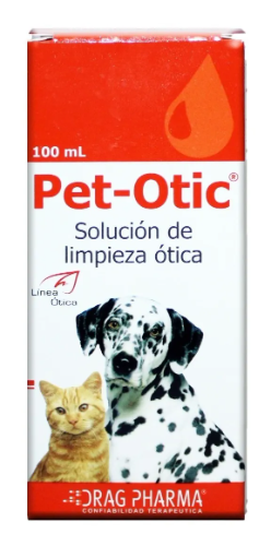 Pet-Otic  Limpiador de Oidos 100ml