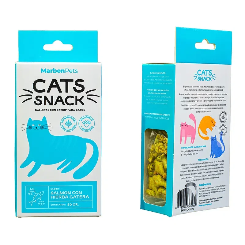 Galletas de Salmón con hierba gatera 80g