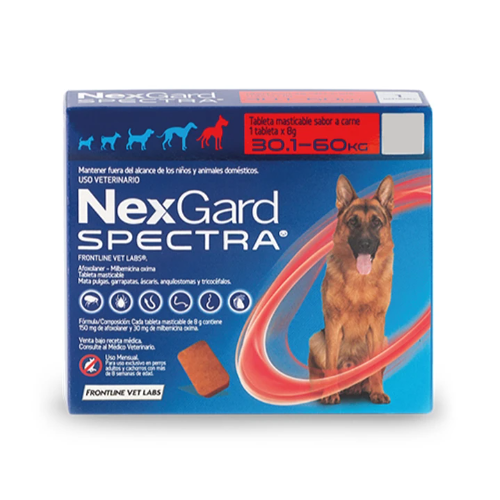 Nexgard Spectra 30.1 - 60 Kg 3 Comprimidos