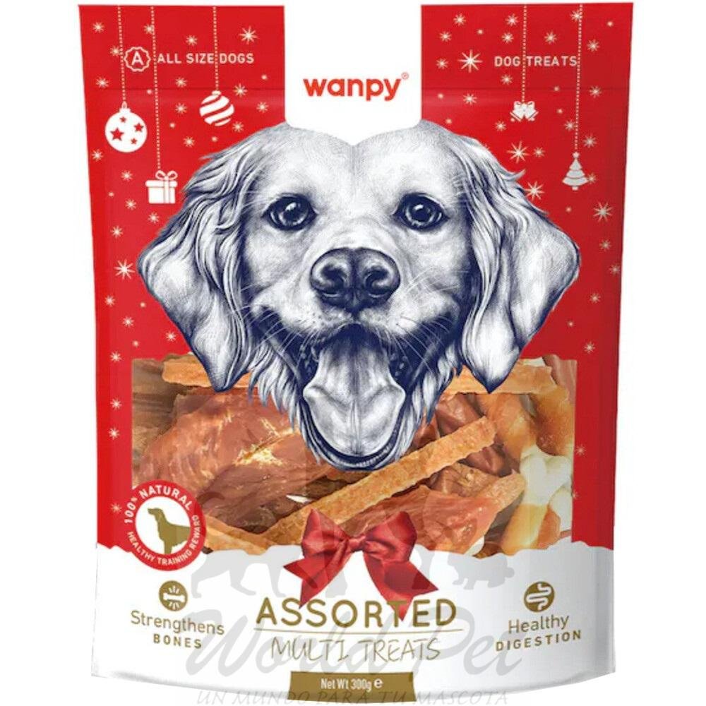 Wanpy Snacks Assorted Multitreats – 300 gr
