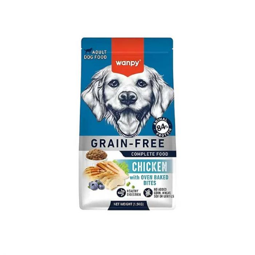 Alimento Para Perro Wanpy Adult Chicken Grain Free 1.5 g