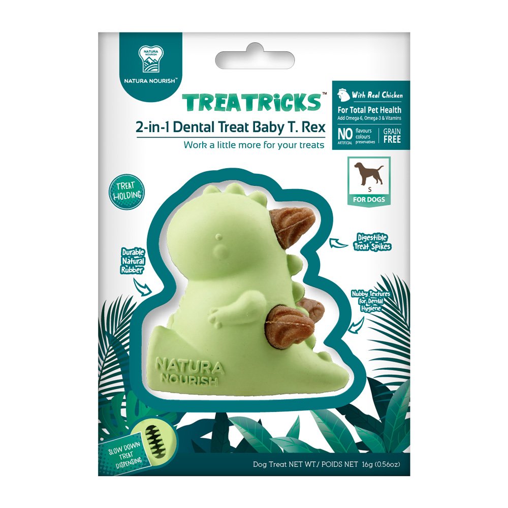 Juguete Dental Treat Ball 2 en 1.