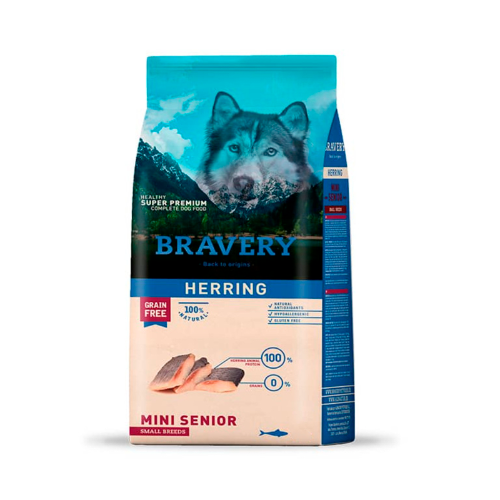 Bravery Herring Senior Small Breed 2 kg