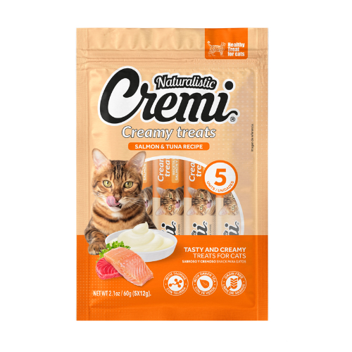 Cremi Creamy Treats Salmon y Atun 60 g