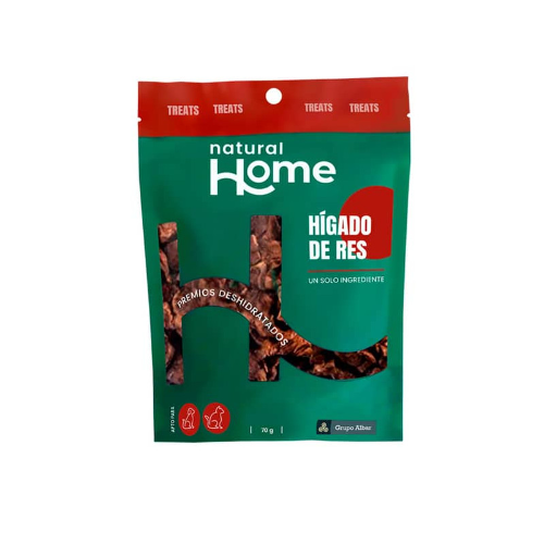 Natural Home Hígado De Res Deshidratado 70 g