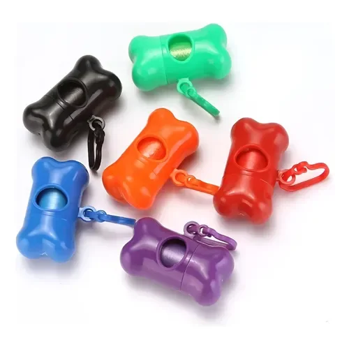 Dispensador Bolsas Para Fecas Hueso